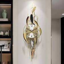 Modern Metal Wall Clock For Livingroom