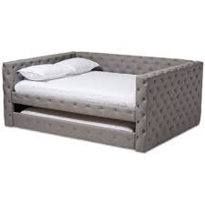 Bowery Hill Tufted Queen Daybed With