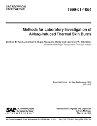 Pdf Methods For Laboratory Investigation Of Airbag Induced