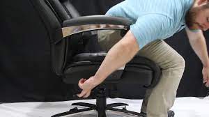how to adjust an office chair with a