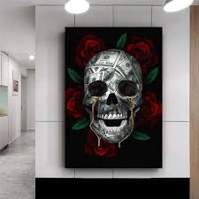 Flowers Wall Art Canvas Paintings