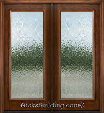 1 Lite Flemish Glass Patio Doors