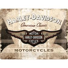 Harley Davidson Classic Logo 3d Metal