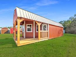 deluxe lofted barn cabin shed