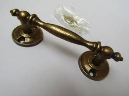 cabinet pull handle antique br