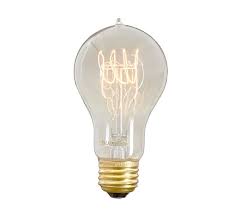 Vintage incandescent edison bulb set: Filament Loop 60w Light Bulb Pottery Barn