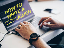 Everything you need to know from a lawyer with examples and template. How To Write A Disclaimer For A Novel Website Or Blog Hubpages