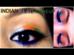 indian independence day tricolor eye
