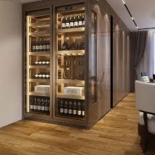 wine cellar display cabinet