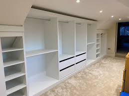 Sloping Back Wardrobes Fitted