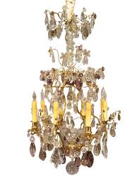We believe in helping you find the product that is right for you. Cut Crystal Chandelier With Amethyst Amber Colored Crystals France Circa 1880 William Word Fine Antiques