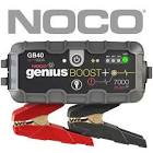 Genius GB40 Boost+ Jump Starter and Power Bank, 1000 Amp Noco