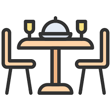 Table Generic Outline Color Icon