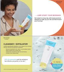 skincare cleanser exfoliator