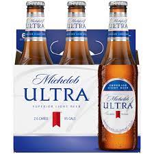 michelob ultra beer 6 pack bottles