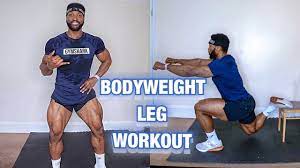 effective bodyweight leg workout