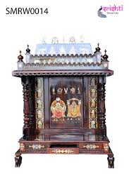 wooden pooja mandir rudra collections