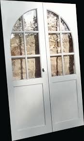 Proantic Double Old Glass Door 6 Panes