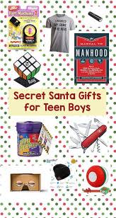 And if that's the case, just feel out their interests for gift ideas. 10 Secret Santa Ideas For Teens Best Gifts For Teen Boys