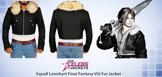 1200 x 1600 jpeg 1038 кб. Squall Leonhart Final Fantasy Viii Fur Jacket Top Celebs Jackets Fur Jacket Jacket Tops Jackets