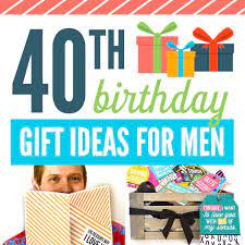 28 of the best 40th birthday gift ideas