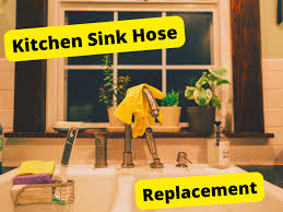 replace a kitchen sink sprayer hose
