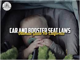 Californa Car And Booster Seat Laws
