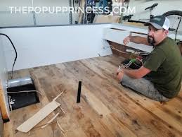 pop up cer installing new flooring