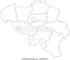 August 27, 28 and 29. Karte Von Belgium Politische Karte Von Belgien Mit Den Verschiedenen Staaten Canstock