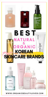 organic korean skincare brands