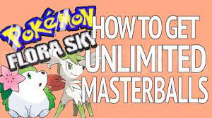 How to Get Unlimited Masterballs Pokemon Flora Sky Cheat Code Action Replay  Gameshark - YouTube