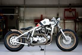 harley ironhead custom motorbike