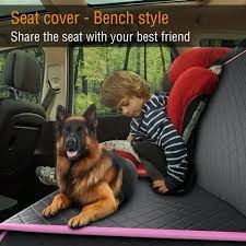 Dog Back Seat Trunk Cover Protector