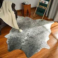 rtizon faux cowhide rug for living room