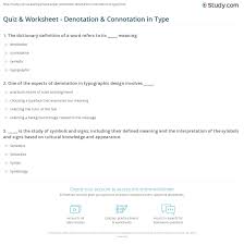 It's the blurb you read want to see more examples of connotation vs denotation? Denotation And Connotation Practice Worksheet Printable Worksheets And Activities For Teachers Parents Tutors And Homeschool Families
