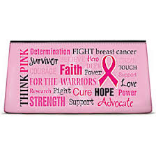 hope for a cure cosmetic makeup bag