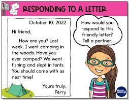 friendly letter activities for 2nd