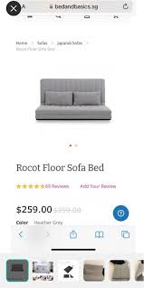 Rocot Grey Floor Sofa X 2 Furniture