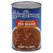 A classic new orleans recipe for red beans and rice made with red beans, spicy sausage, onions, garlic and green bell peppers. Blue Runner Creole Cream Style New Orleans Spicy Red Beans Shop Beans Legumes At H E B