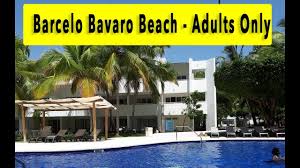 The barceló bávaro beach hotel offers first class rooms 80% of which are located right on the beachfront. Barcelo Bavaro Beach Adults Only 2018 Punta Cana Hotel Youtube
