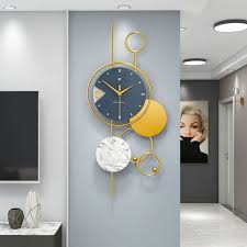 Kitchen Clock Oversized Modern Wall