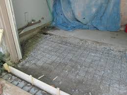 concrete garage floor repair by