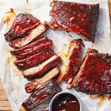 smoked barbecue ribs