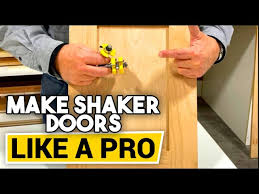 make shaker cabinet doors diy