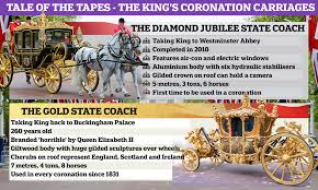 King Charles' two coronation carriages: An air-conditioned wonder and a  'horrible' golden chariot | Daily Mail Online