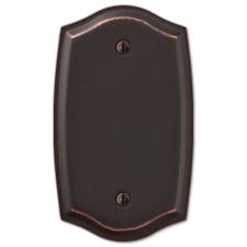 amerelle sonoma single blank wall plate