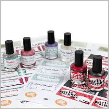 custom labels for nail polish bottles