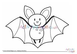 Just color them up and learn how to write the word bat simultaneously by means of a simple. Bat Colouring Page 3