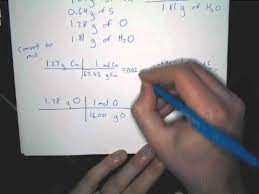 Empirical Formula Of A Hydrate Compound