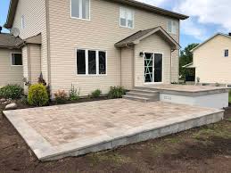 stone deck ideas for your back yard